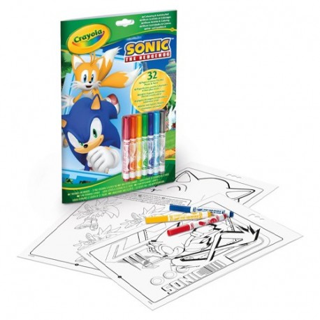 04-0866 COLORING SONIC  - 071662408664