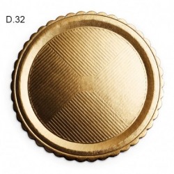 PIATTO ALA ORO/ORO CAPPATO D.32  GR2400