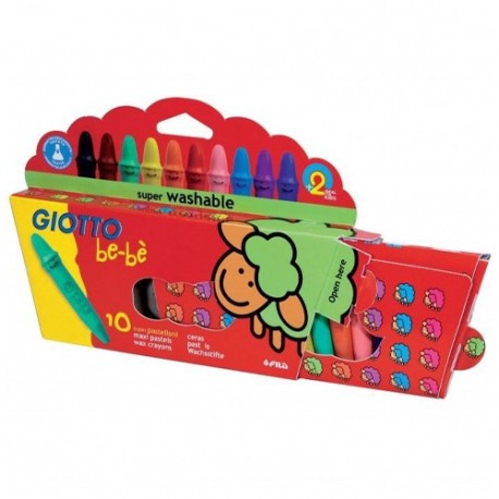 GIOTTO BEBE' PASTELLONI 10PZ. - 467900