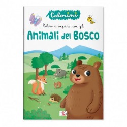 ED48614 ANIMALI DEL BOSCO-COLORINI  -