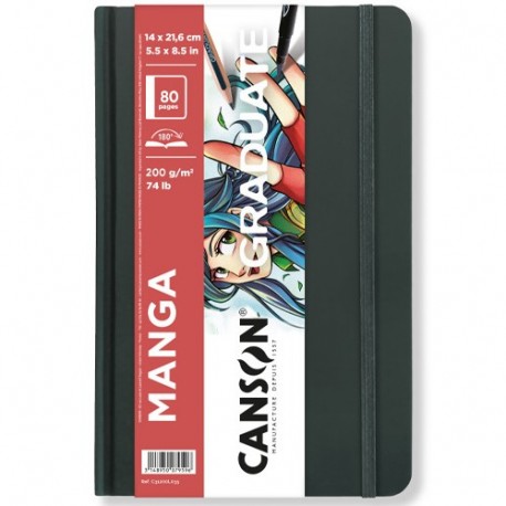 BLOCCO CANSON ART BOOK ONE MANGA 200GR