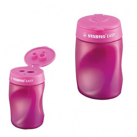 TEMPERINO 2F. C/SERBATOIO STABILO ROSA