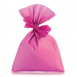 BUSTA REGALO PERLATA 20X35 ROSA