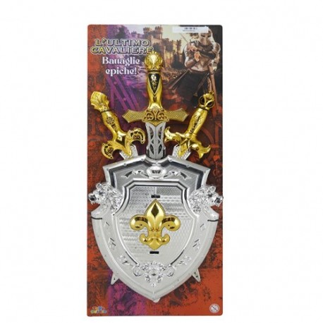 BOY SCUDO E SPADE METT. IN BL.  - 28306