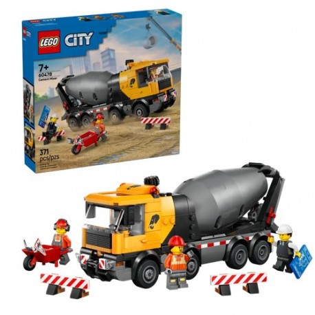 LEGO 60478 CITY GREAT VEHICLES BETONIERA