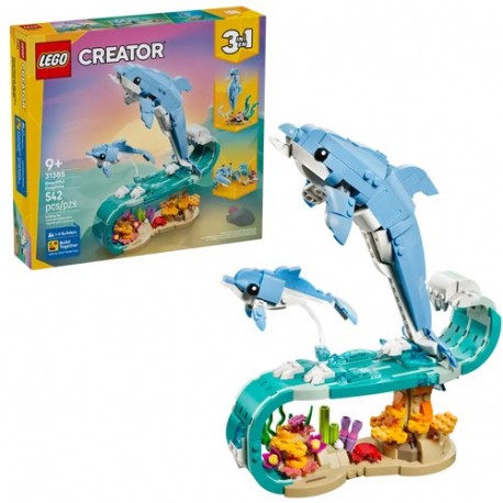 LEGO 31385 CREATOR ANIMALI MARINI: MERAV