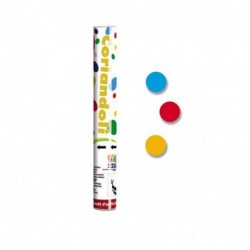 TUBO SPARA CORRIANDOLI TONDI 30CM -