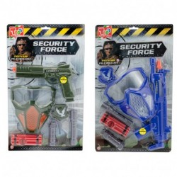 BOY MILITARY E POLICE SET CON PISTOLA -