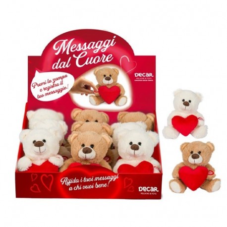 ORSETTO CHE REGISTRA H15CM  - 25757