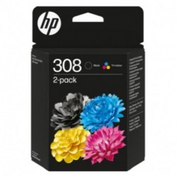 CART HP 308 MULTIPACK NERO TRICROMIA