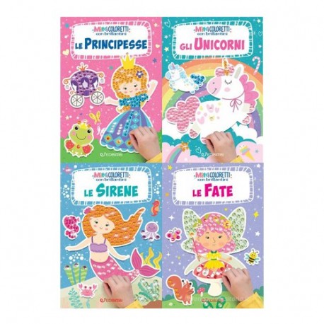 MINICOLORETTI CON BRILLANTINI SFUSI  -