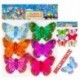 BUSTA 6 FARFALLE   C/CLIP  ASS  - 90556