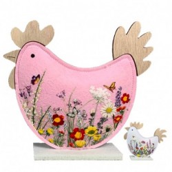 CHIOCCIA,DOPPIO FELTRO IMBOTTITO DECORAT