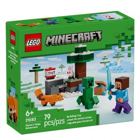 LEGO 21583 MINECRAFT AVVENTURA DI STEVE