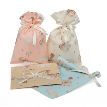 BUSTA REGALO 40X65 B E B E' ASS.