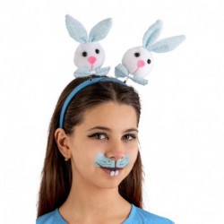 CERCHIETTO CON CONIGLIETTO BLU  - 03648