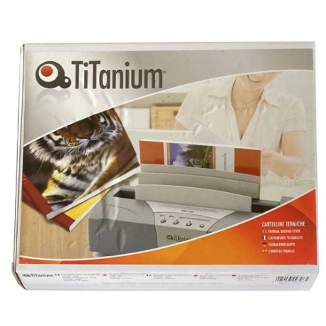 50 CARTELLINE TERMICHE 9MM BIANCO GRAIN