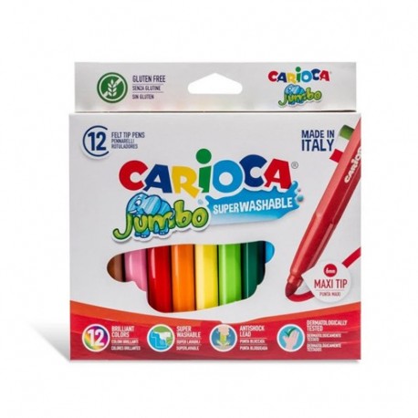 PENNARELLI CARIOCA JUMBO 12PZ - 40565