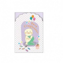 BIGLIETTO COMPLEANNIO 2 ANNI  -