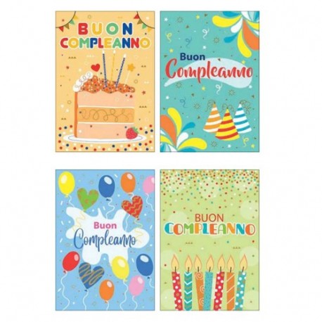BIGLIETTO COMPLEANNIO  - FA00247BC