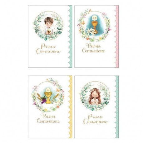 BIGLIETTO PORTASOLDI PRIMA COMUNIONE  -