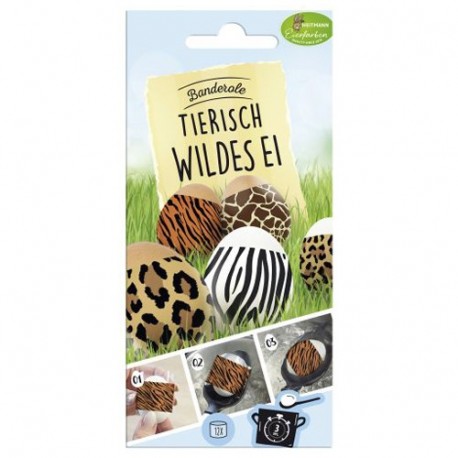 DECALCOMANIE TIERISCH WILDES