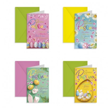 BIGLIETTO 9X14 PASQUA - 08215801
