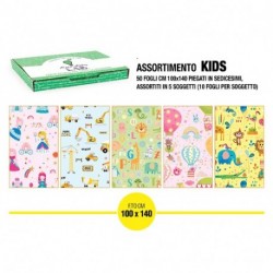 CARTA REGALO PIEGATA 100X140 KIDS