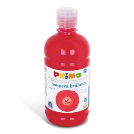 TEMPERA PRIMI PASSI 500ML. ROSSO SCARLAT