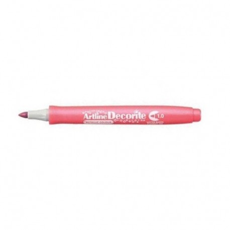 PENNARELLO ARTLINE DECORITE P/T ROSA MET