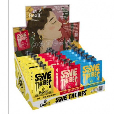 DISPLAY DA BANCO 36PZ. SHAMPOO-MASCHERA