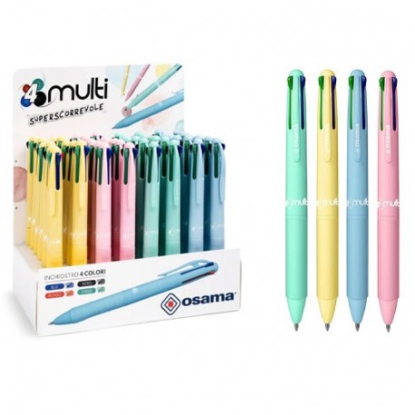 ESP. OSAMA 48 PENNE A SFERA  4C.PASTEL