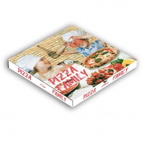 BOX PIZZA 46X46 H.5 CF.50PZ. FAMILY  -