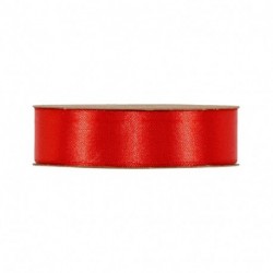 LIGHT DOUBLE SATIN MM25X50MT RED  -