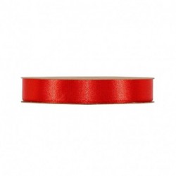 LIGHT DOUBLE SATIN MM15X50MT RED  -