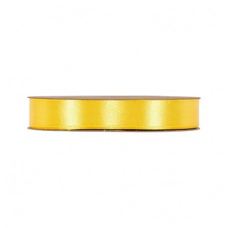 LIGHT DOUBLE SATIN MM15X50MT DARK YELLOW