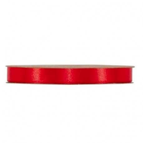 LIGHT DOUBLE SATIN MM10X50MT RED  -