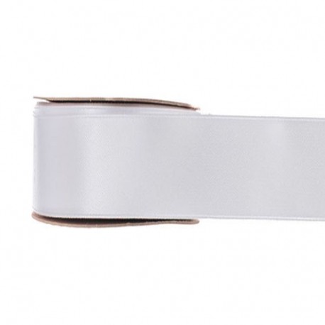 LIGHT DOUBLE SATIN MM40X50MT WHITE  -