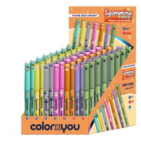 PENNA CANCELLABILE SGOMMINA FANCY