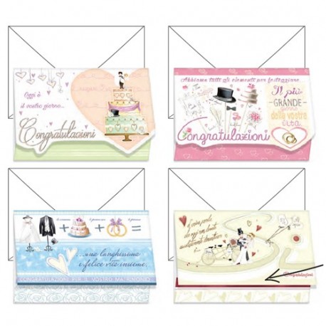 BIGLIETTO MATRIMONIO P/S - 17204001