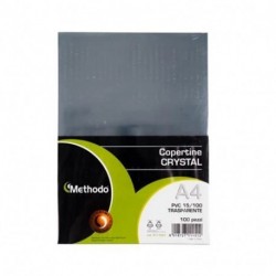 COPERTINE TRASPARENTI A4 15/100 100PZ