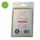 BIGLIETTI+BUSTE 10/10 9X14 VERDE P. BL.