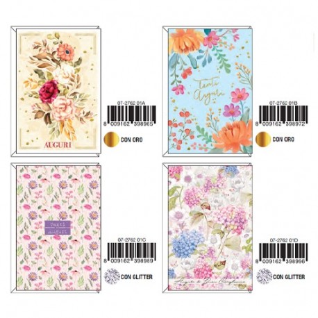 BIGLIETTOAUGURI FIORI - 7276201