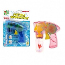 PISTOLA SPARABOLLE DI SAPONE 50ML. -