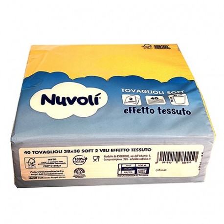 TOVAGLIOLI 38X38  2 VELI MICRO FOR. GIAL