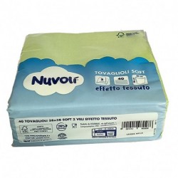 TOVAGLIOLI 38X38  2 VELI MICRO FOR. VERD