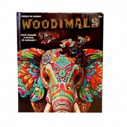 PUZZLE LEGNO ELEFANTE - 705605001