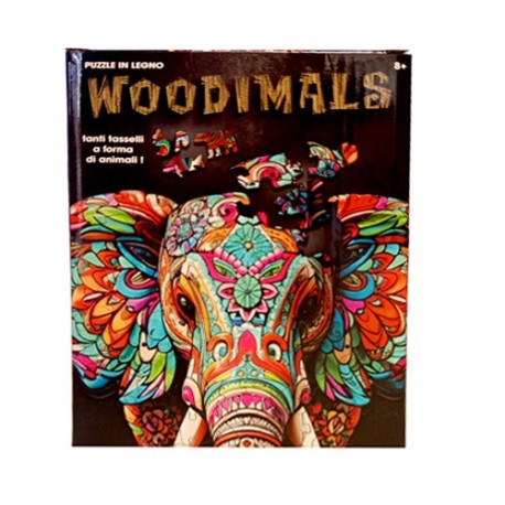 PUZZLE LEGNO ELEFANTE - 705605001