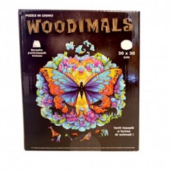 PUZZLE LEGNO FARFALLA - 705605011