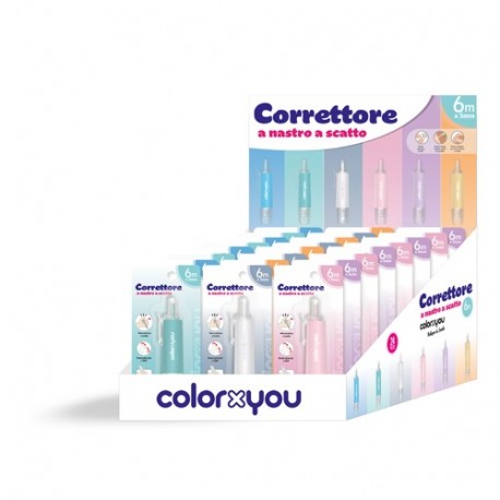 CORRETTORI A NASTRO A SCATTO 6M.CXY